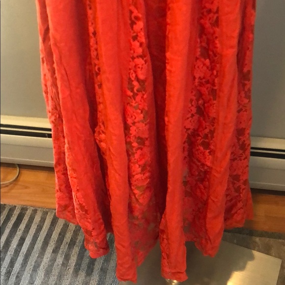 Free People Victorian Sundress Lace flowy dress - Picture 5 of 8